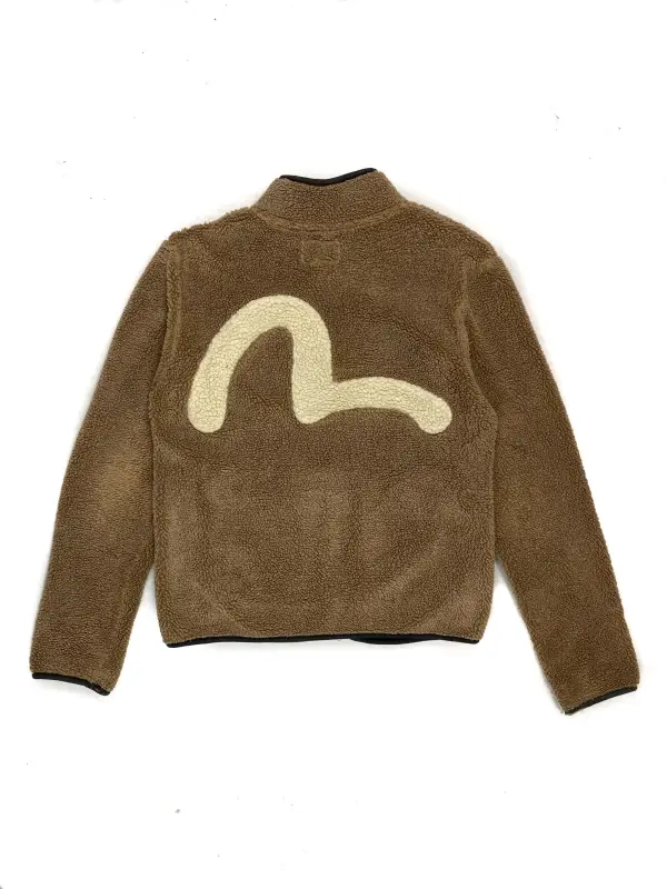 00s Deep Pile Fleece Zip Up Jacket